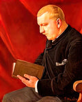 Ferdinand Hodler reading man Art A4 Photo Print UK
