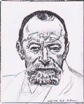 Ferdinand Hodler self portrait 1916 2 Art A4 Photo Print UK
