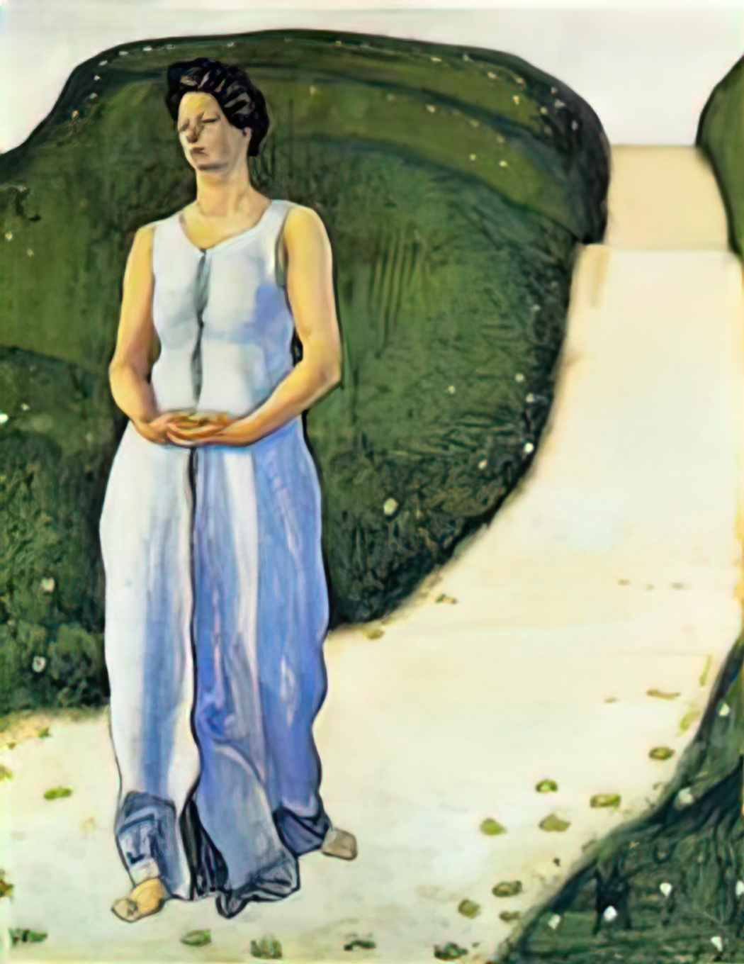 Ferdinand Hodler silence of the evening Art A4 Photo Print UK