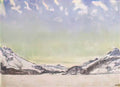 Ferdinand Hodler snow in the engadine 1907 Art A4 Photo Print UK