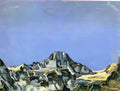 Ferdinand Hodler the breithorn Art A4 Photo Print