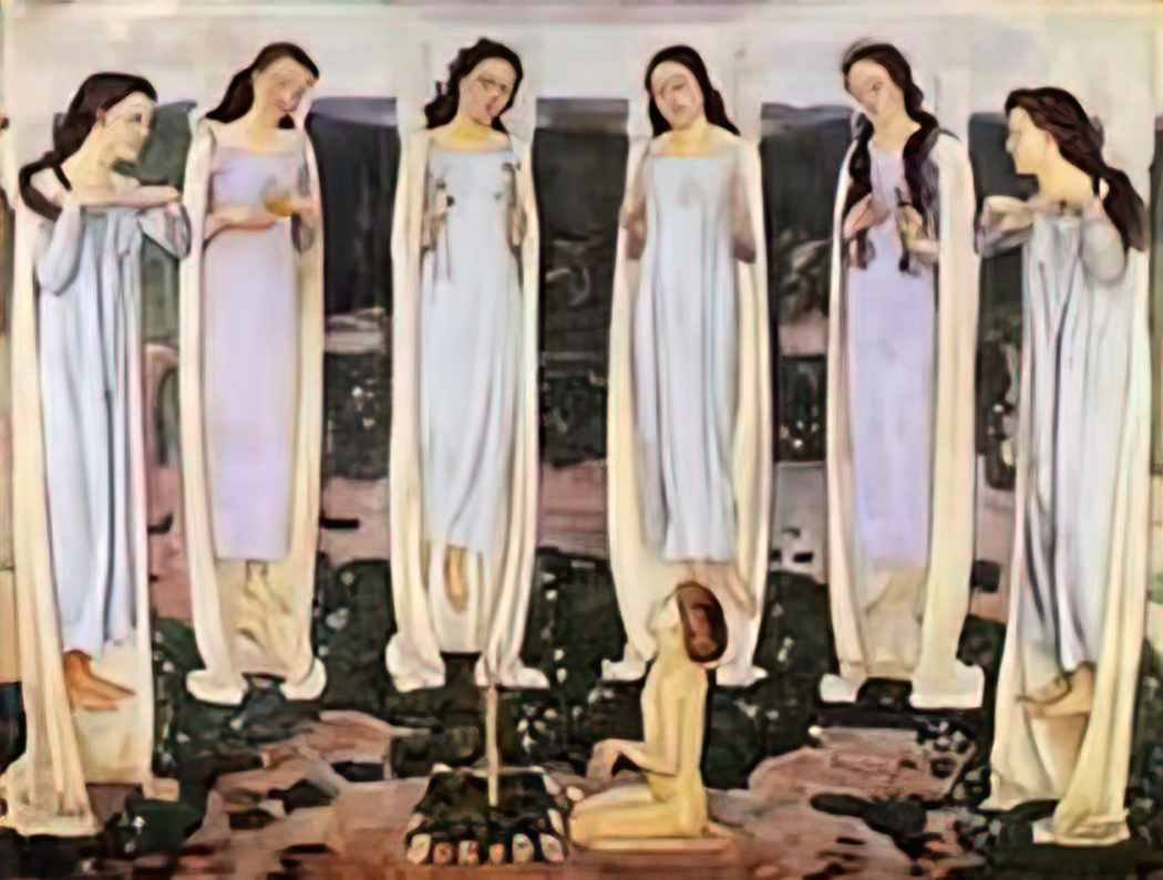 Ferdinand Hodler the consecrated one Art A4 Photo Print
