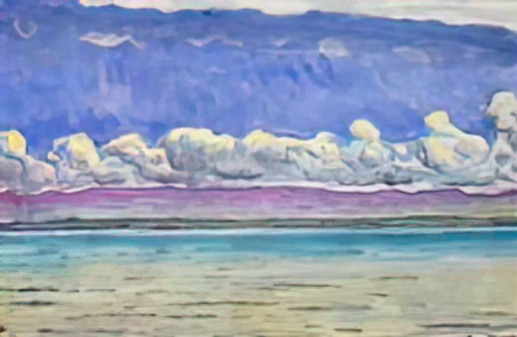 Ferdinand Hodler the lake 1911 Art A4 Photo Print