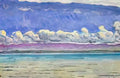 Ferdinand Hodler the lake 1911 Art A4 Photo Print UK