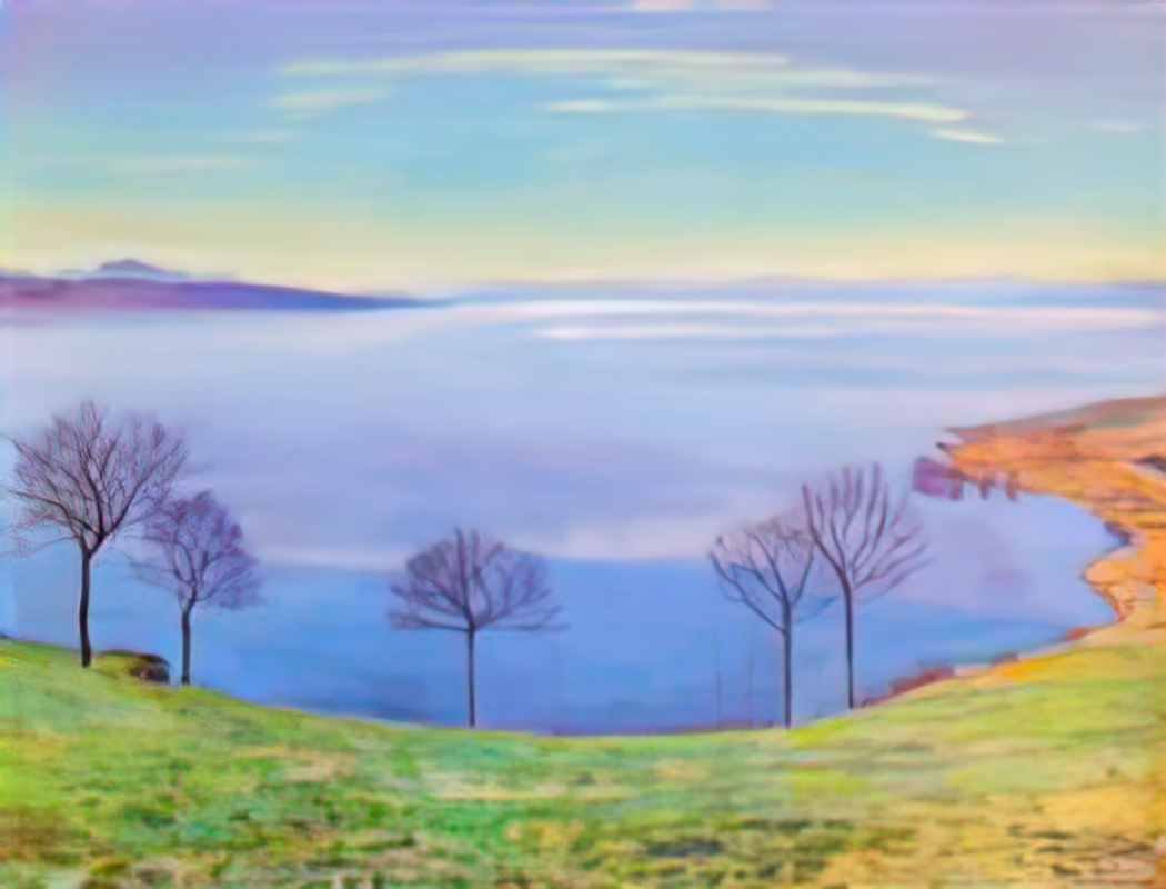 Ferdinand Hodler the lake geneva from chexbres 1898 Art A4 Photo Print