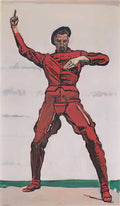 Ferdinand Hodler the orator Art A4 Photo Print