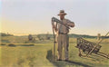 Ferdinand Hodler the reaper Art A4 Photo Print