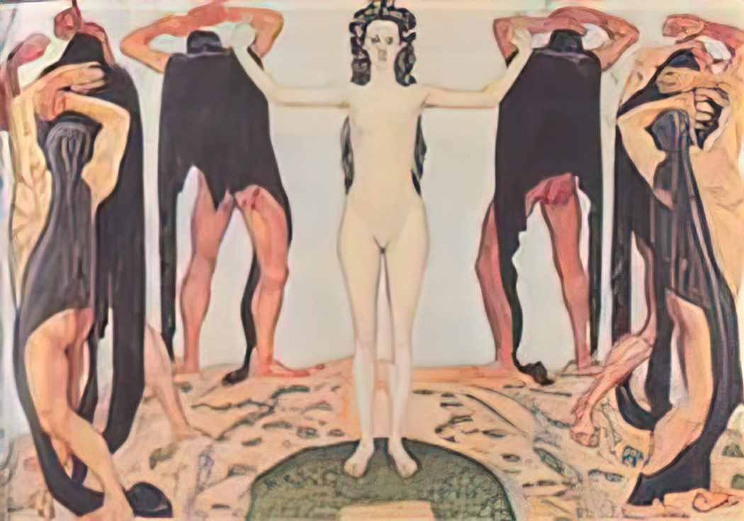 Ferdinand Hodler the truth 1903 Art A4 Photo Print