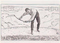 Ferdinand Hodler the working mower 1909 Art A4 Photo Print