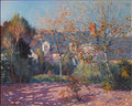 Ferdinand du Puigaudeau le jardin de la maison en ruine Art A4 Photo Print
