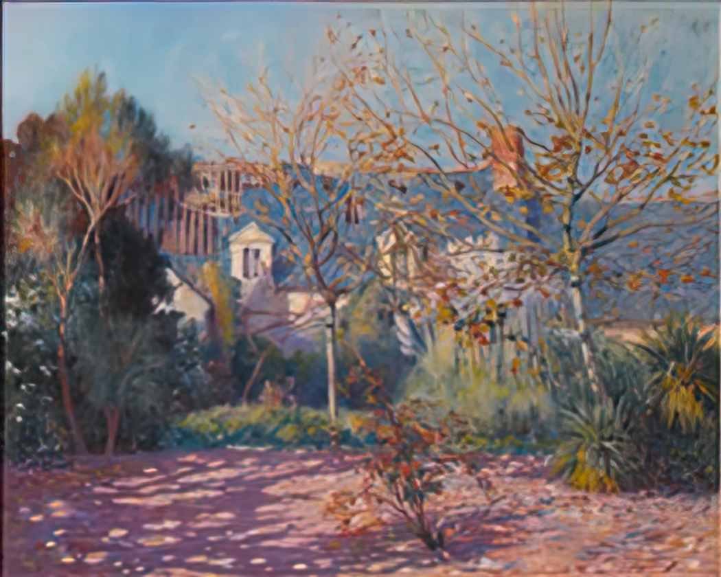 Ferdinand du Puigaudeau le jardin de la maison en ruine Art A4 Photo Print