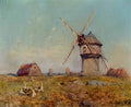 Ferdinand du Puigaudeau puigaudeau ferdinand du breton landscape.jpeg Art A4 Photo Print UK