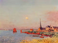 Ferdinand du Puigaudeau puigaudeau ferdinand du breton village by the Art A4 Photo Print