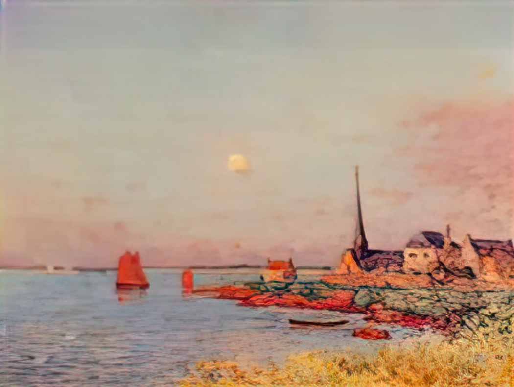 Ferdinand du Puigaudeau puigaudeau ferdinand du breton village by the Art A4 Photo Print