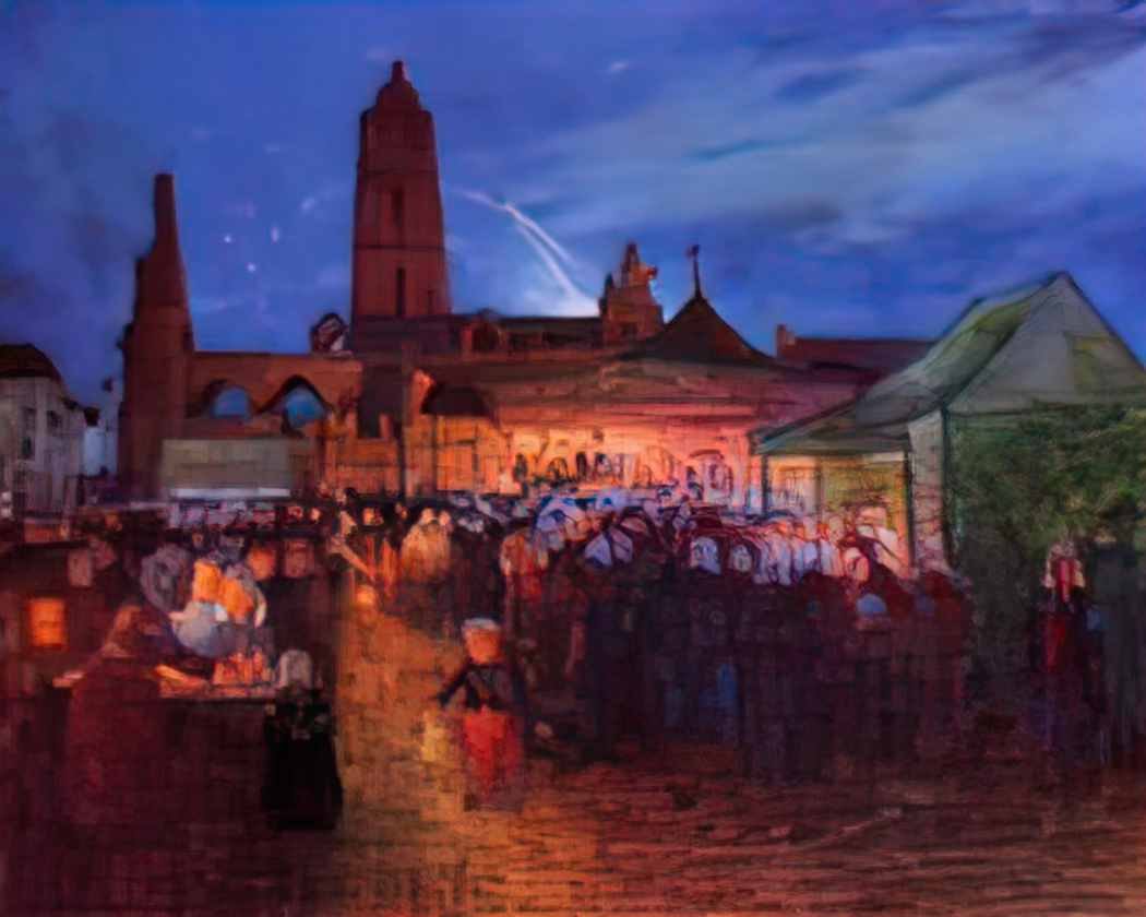 Ferdinand du Puigaudeau puigaudeau ferdinand du july 14th firevorks a Art A4 Photo Print