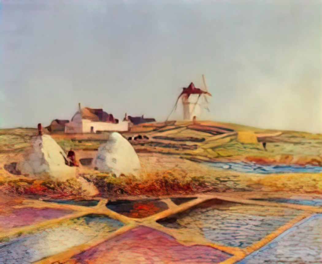 Ferdinand du Puigaudeau puigaudeau ferdinand du landscape with mill n Art A4 Photo Print UK