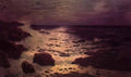 Ferdinand du Puigaudeau puigaudeau ferdinand du moonlight on the sea Art A4 Photo Print