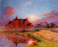 Ferdinand du Puigaudeau puigaudeau ferdinand du moonlight over kervau Art A4 Photo Print UK