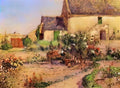 Ferdinand du Puigaudeau puigaudeau ferdinand du the garden at kervaud Art A4 Photo Print
