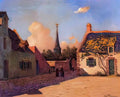 Ferdinand du Puigaudeau puigaudeau ferdinand du village plaza.jpeg!Pi Art A4 Photo Print