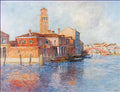 Ferdinand du Puigaudeau vue de venise murano Art A4 Photo Print
