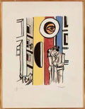 Fernand Leger lovers in the street Art A4 Photo Print