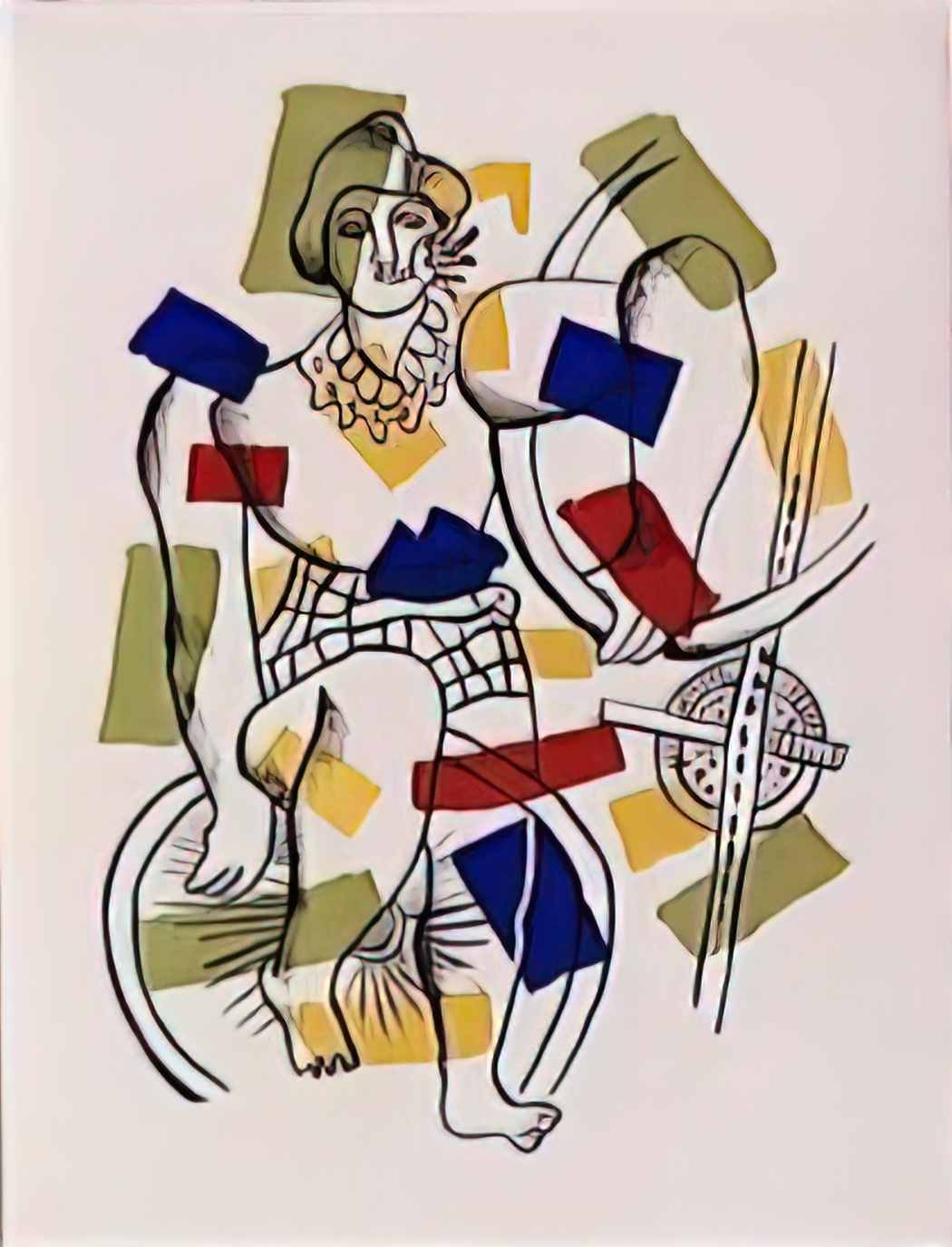 Fernand Leger the album circus 1950 12 Art A4 Photo Print