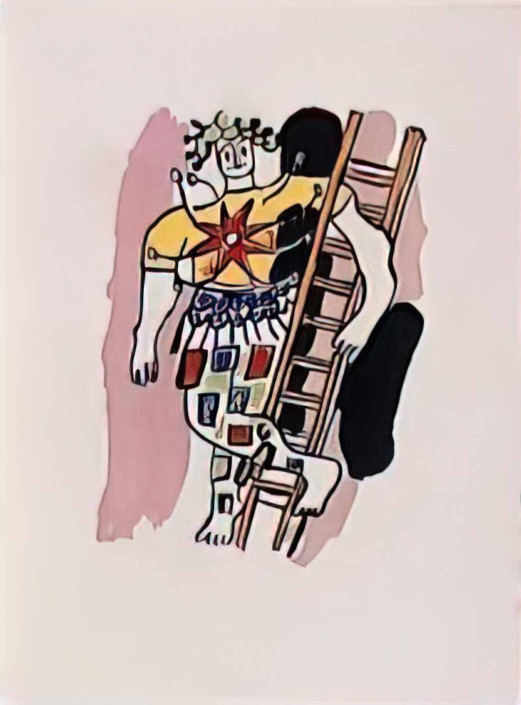 Fernand Leger the album circus 1950 24 Art A4 Photo Print