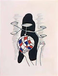 Fernand Leger the album circus 1950 27 Art A4 Photo Print