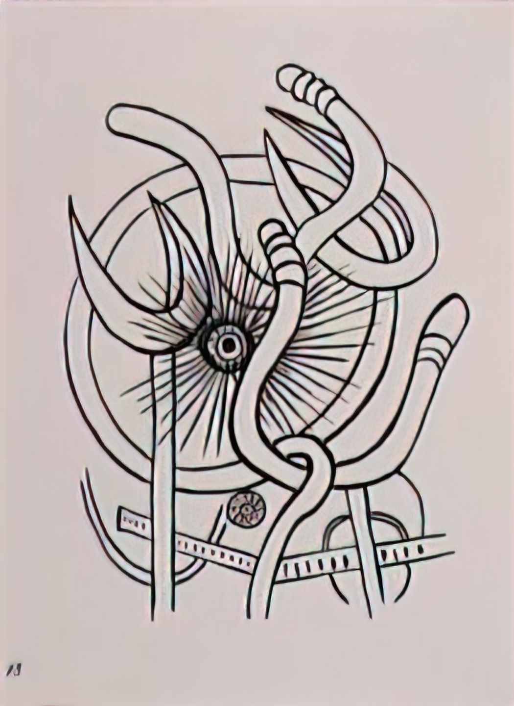 Fernand Leger the album circus 1950 33 Art A4 Photo Print