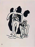 Fernand Leger lovers Art A4 Photo Print