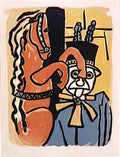 Fernand Leger the album circus 1950 62 Art A4 Photo Print