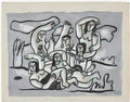 Fernand Leger mural 1954 1 Art A4 Photo Print