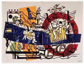 Fernand Leger mural mural or composition or abstract composition Art A4 Photo Print