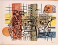 Fernand Leger new york 1944 Art A4 Photo Print