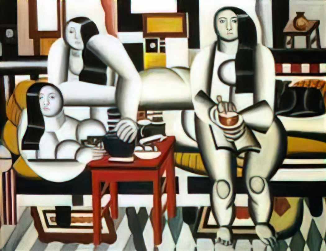 Fernand Leger new york good bye 1946 Art A4 Photo Print