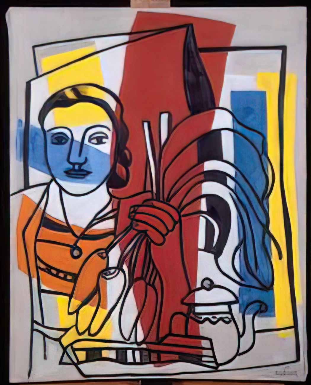 Fernand Leger part campaign Art A4 Photo Print