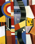 Fernand Leger pylons study for the city Art A4 Photo Print