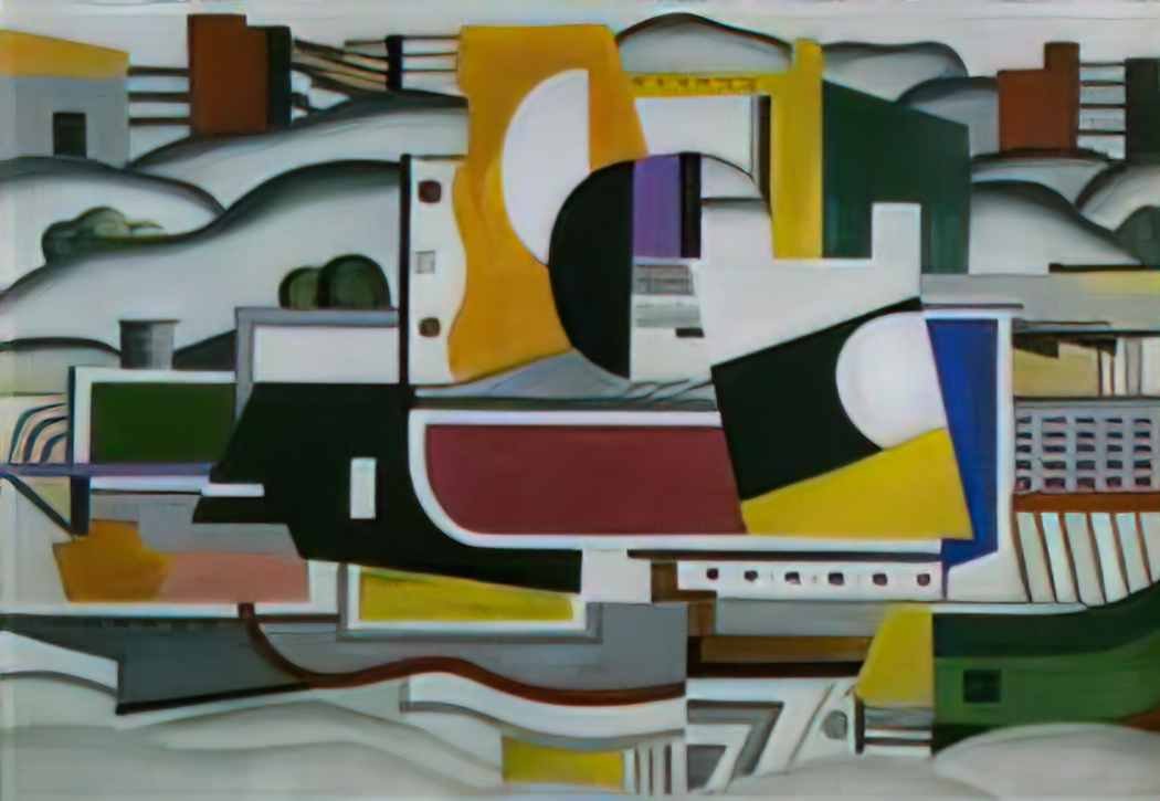 Fernand Leger smoke 1912 Art A4 Photo Print