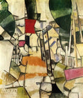 Fernand Leger smokers 1912 Art A4 Photo Print