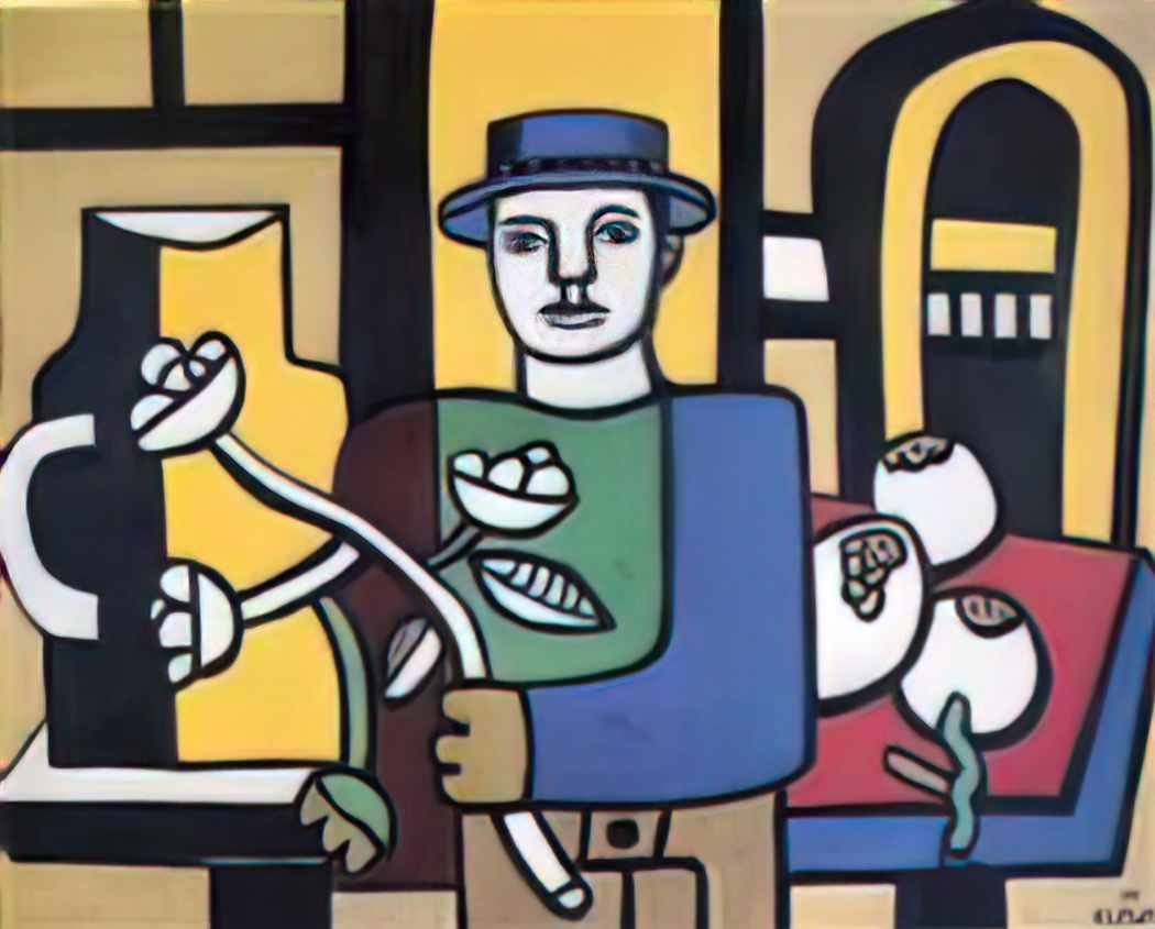 Fernand Leger soldiers Art A4 Photo Print