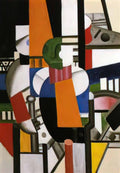 Fernand Leger stained glass artwork for the library at the university Art A4 Photo Print
