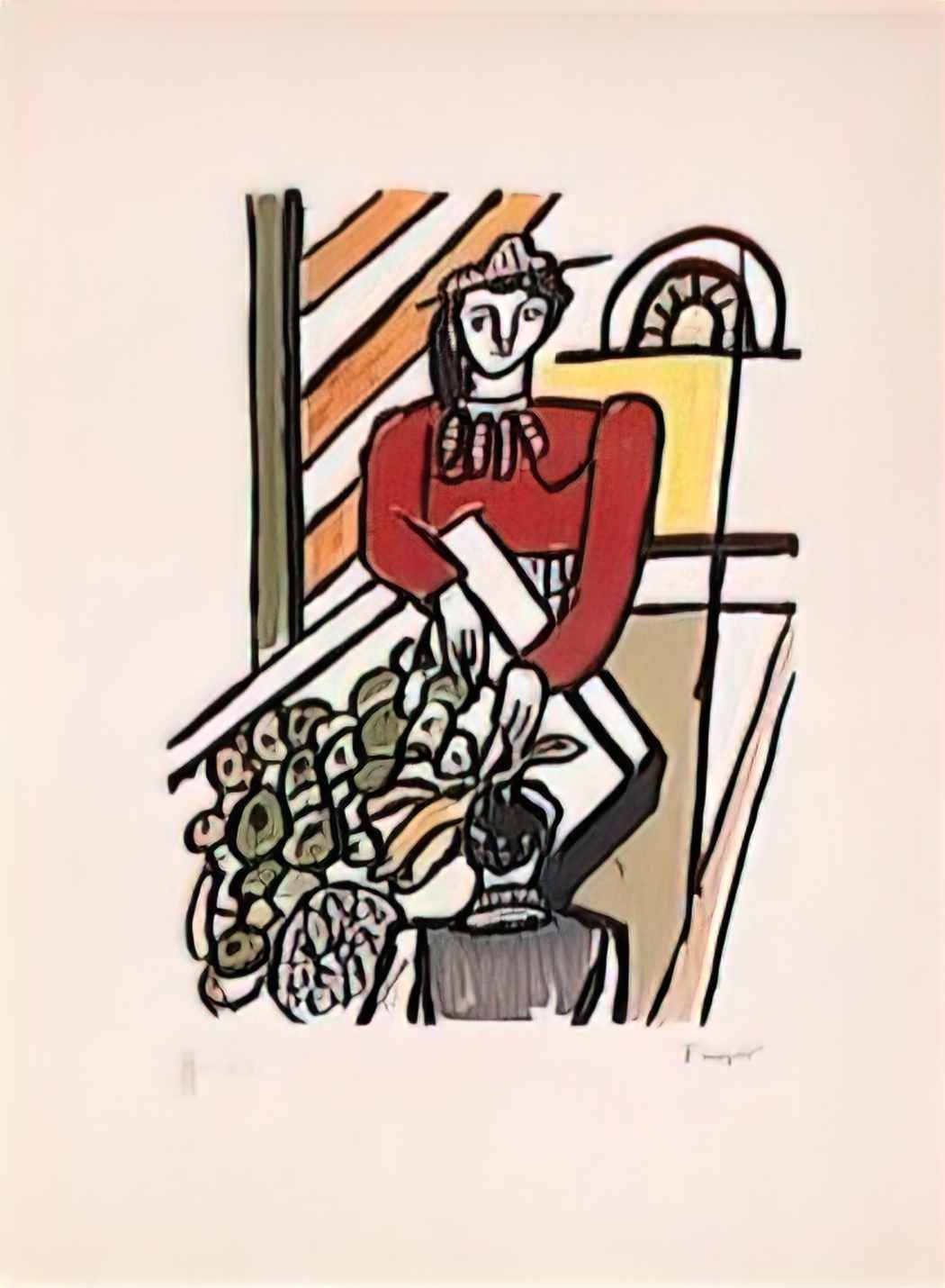 Fernand Leger stalingrad 2 Art A4 Photo Print