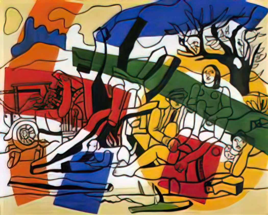 Fernand Leger still life 1918 Art A4 Photo Print