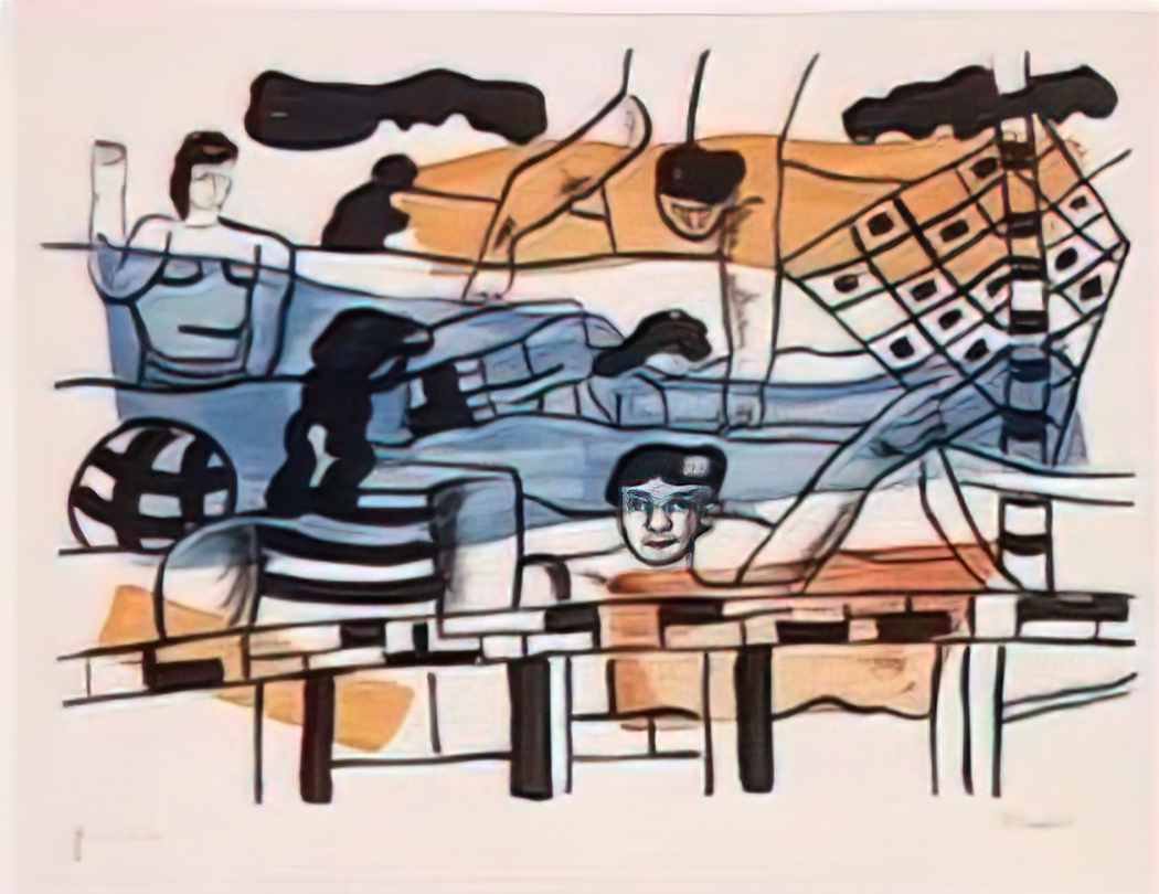 Fernand Leger still life 1925 Art A4 Photo Print