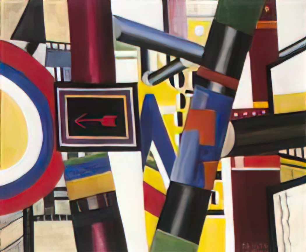 Fernand Leger still life in the machine elements 1918 Art A4 Photo Print
