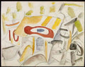 Fernand Leger still life with candle Art A4 Photo Print