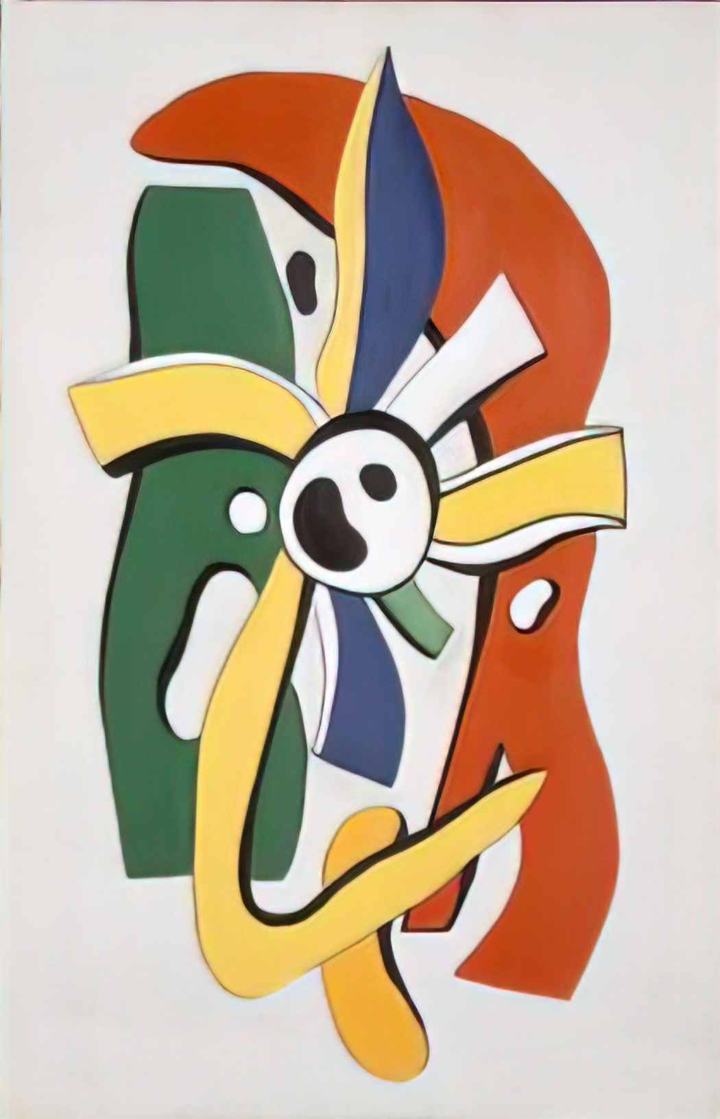 Fernand Leger study for a portrait 1945 Art A4 Photo Print