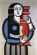 Fernand Leger study for builders of feet 1950 Art A4 Photo Print