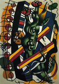 Fernand Leger study for the circus 1949 Art A4 Photo Print